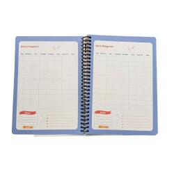 Keskin 17x24 Sert Kapak Spiralli Süresiz Ajandam - 8