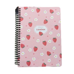 Keskin 17x24 Sert Kapak Spiralli Süresiz Ajandam - 2