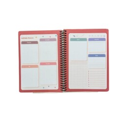 Keskin 17x24 Sert Kapak Spiralli Süresiz Ajandam - 4