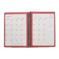 Keskin 17x24 Sert Kapak Spiralli Süresiz Ajandam - 6