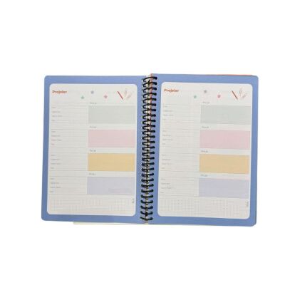 Keskin 17x24 Sert Kapak Spiralli Süresiz Ajandam - 7