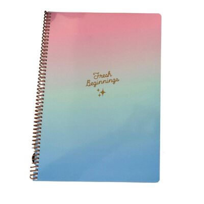 Keskin A4 Spiralli Peri Tozu Defter 80 Yap Çiz Karton Kapak - 4