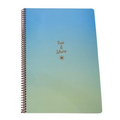 Keskin A4 Spiralli Peri Tozu Defter 80 Yap Çiz Karton Kapak - 2