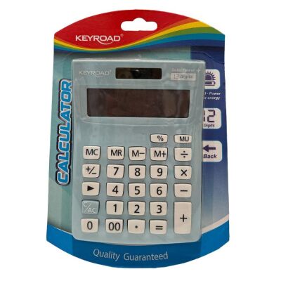 Keyroad Stylish 12 Digit Renkli Hesap Makinesi - 1