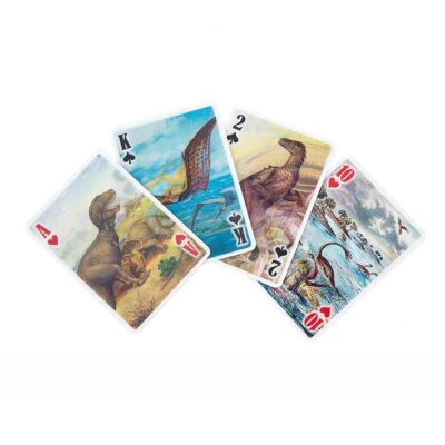 Kikkerland 3D İskambil Kağıtları Dinozor - 2