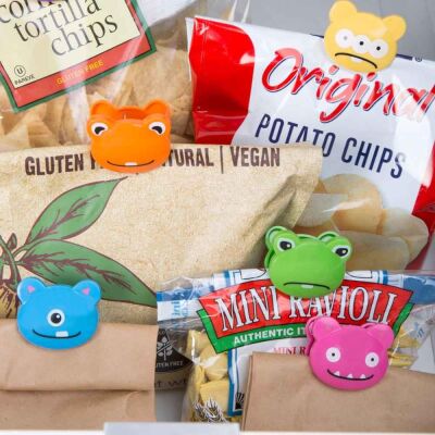 Kikkerland 6lı Klips Crazy Monsters - 3