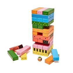 Kikkerland Ahşap Jenga Stack-A-Bug - Kikkerland