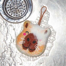 Kikkerland Capy Bara Bulaşık Süngeri 2li - 2