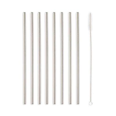 Kikkerland Çelik Pipet 10 Adet - 2