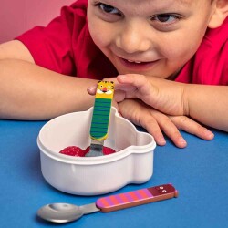 Kikkerland Çocuk Çelik Çatal Kaşık Takımı - 2