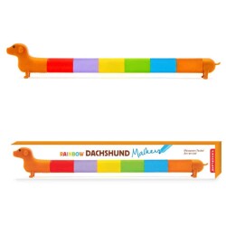 Kikkerland Dachshund Gökkuşağı Highlighter - Kikkerland