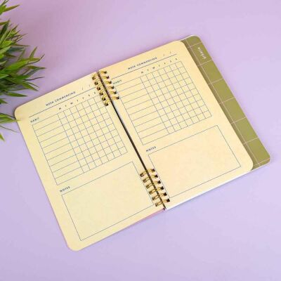 Kikkerland Habit Tracker Alışkanlık Hedef Takip Defteri - 2