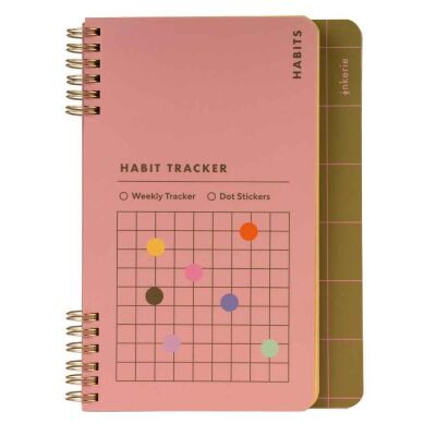 Kikkerland Habit Tracker Alışkanlık Hedef Takip Defteri - 1