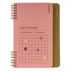 Kikkerland Habit Tracker Alışkanlık Hedef Takip Defteri - Kikkerland