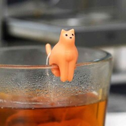 Kikkerland Kedi Çay Demleme Aparatı - 3