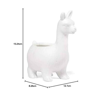 Kikkerland Lama Figürlü Vazo - 3