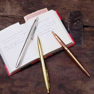 Kikkerland Metalik Retro Tükenmez Kalem - 2