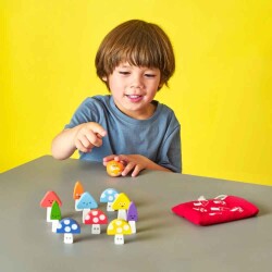 Kikkerland Mushroom Bowling Game - 3