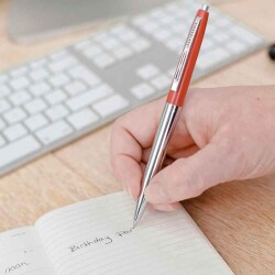 Kikkerland Retro Metal Tükenmez Kalem Seti 3lü - 2