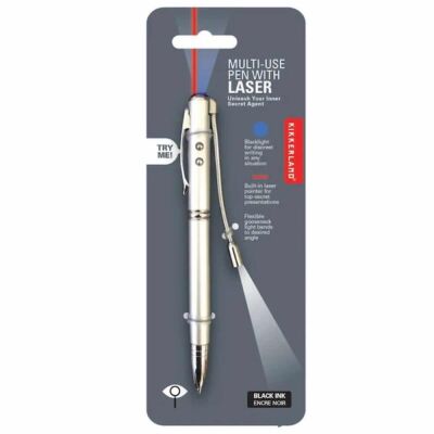 Kikkerland Spy Pen Led Mor Işıklı - 1