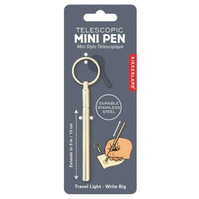 Kikkerland Teleskopik Mini Kalem Anahtarlık - 3