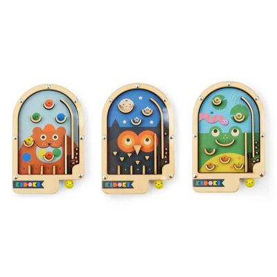 Kikkerland Wooden Pinball - 1