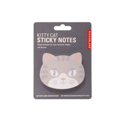 Kikkerland Yapışkanlı Kedi Notluk - 6