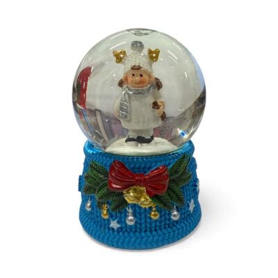 Kış ve Elf Temalı Kar Küresi 6.5 Cm - 1