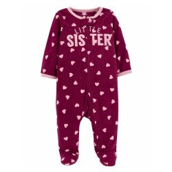 Kız Bebek Polar Tulum - Carters