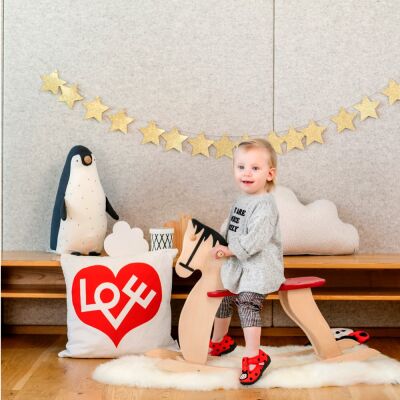 Kız Çocuk Ev Ayakkabısı Rot Textil Spotty 9256.50 - 3