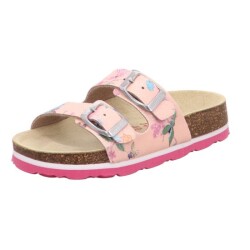 Kız Çocuk Pembe Çiçek Desenli Terlik 119.55 - Super Fit
