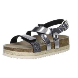 Kız Çocuk Sandalet, Silber Kombi Tecno, 123.17 - Super Fit