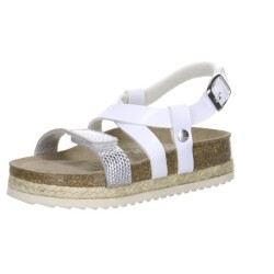 Kız Çocuk Sandalet, Weiss Kombi Tecno, 123.51 Beyaz/Gümüş