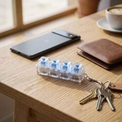 Klavye Tuşu Stres Anahtarlığı - Başel Oyuncak