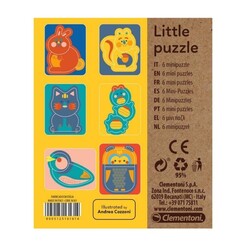 Küp Puzzle 6 Parça 2 Yaş Üzeri Hayvanlar - Thumbnail