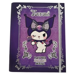 Kuromi Gizli Spiralli Planlayıcı Journal 16 x 23 cm 524-1854 - Victorias Journal