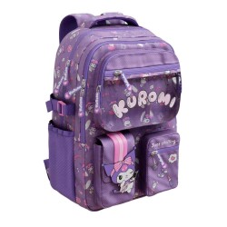 Kuromi Okul Çantası 3223 Mor - Hello Kitty