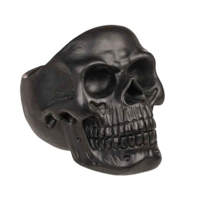 Kurukafa Masa Organizer ve Gözlük Tutucu - Skull Organiser With Glass Holder 16X20X17 Cm. - 3