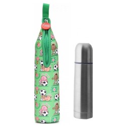 Laken Çelik 18/8 Txema Sanz Termos+Neopren Kılıflı 0.50L - Pichichi - Laken