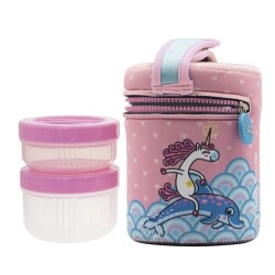 Laken Çelik 18/8 Txema Sanz Yemek Termosu+Neopren Kılıflı 1L - Jumping - Laken