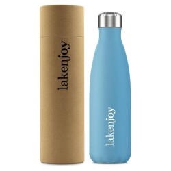 Laken Çelik 18/8 Lakenjoy Termos Şişe 0.5L - Mavi - 2