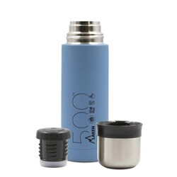 Laken Çelik Termos Thermo Flask 0,50 Litre Blue LK1850A - Thumbnail