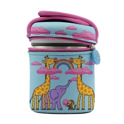 Laken Çelik Yemek Termosu Kılıflı 1 Litre Sweet Cloud - Laken