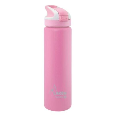 Laken Pipetli Çelik Summit Termos 0,75L Pembe LKTS7P - 1