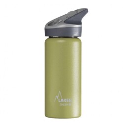 Laken Pipetli Çelik Termos Jannu 0,50 Litre Haki - Laken