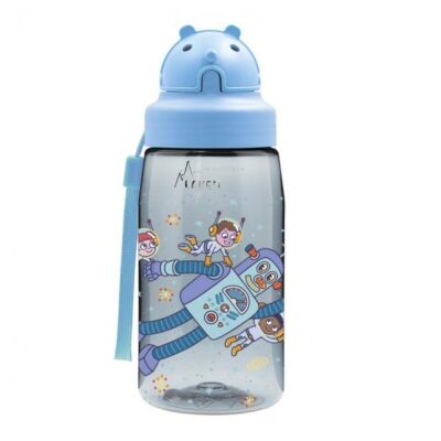 Laken Tritan Pipetli Suluk Oby 0,45L Space Robot - 1