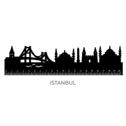 Legami İstanbul Cetvel 20 Cm - 1