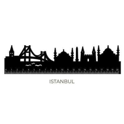 Legami İstanbul Cetvel 20 Cm - 1