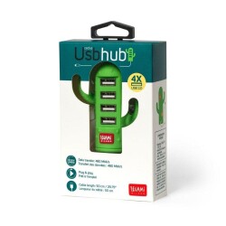 Legami Kaktüs Formlu 4 Girisli Usb Çoğaltıcı - 1