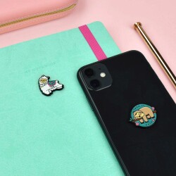 Legami Sevimli 2li Metal Çıkartmalar Take It Easy - 2